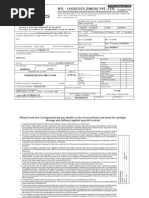 Lorry Receipt Format for Logistics | PDF | Cargo | Bill Of Lading