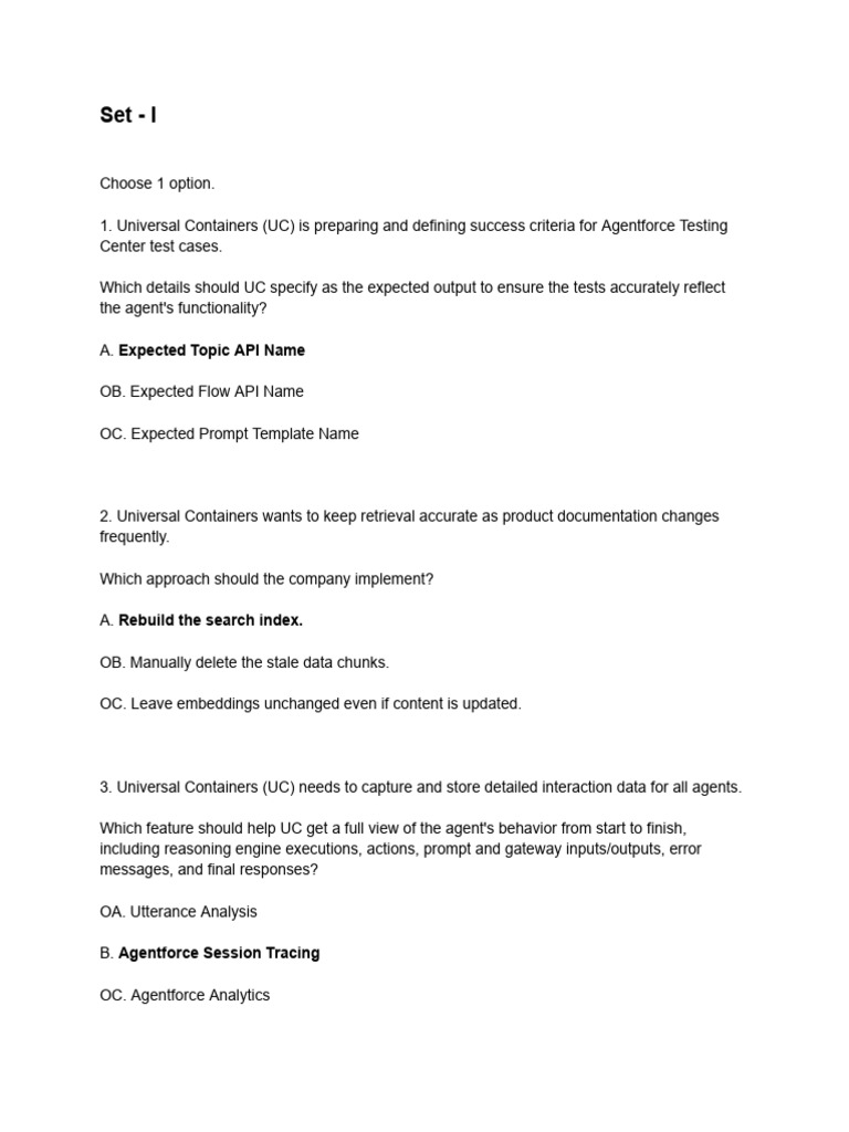 Agentforce Testing and Configuration Guide | PDF | Cloud Computing ...