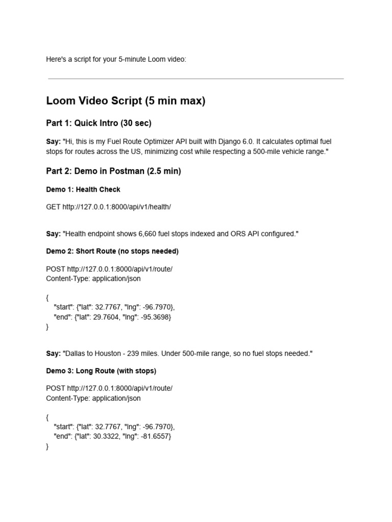 Here's a Script for Your 5-Minute Loom Video | PDF