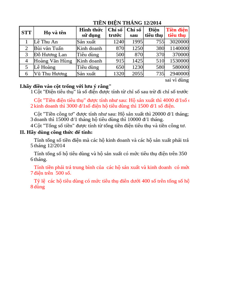 Bai TH C Hành 8,9,10, 11 (AutoRecovered) | PDF