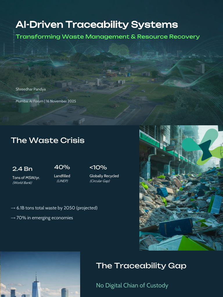 AI-Driven Waste Traceability Solutions | PDF | Waste Management | Waste