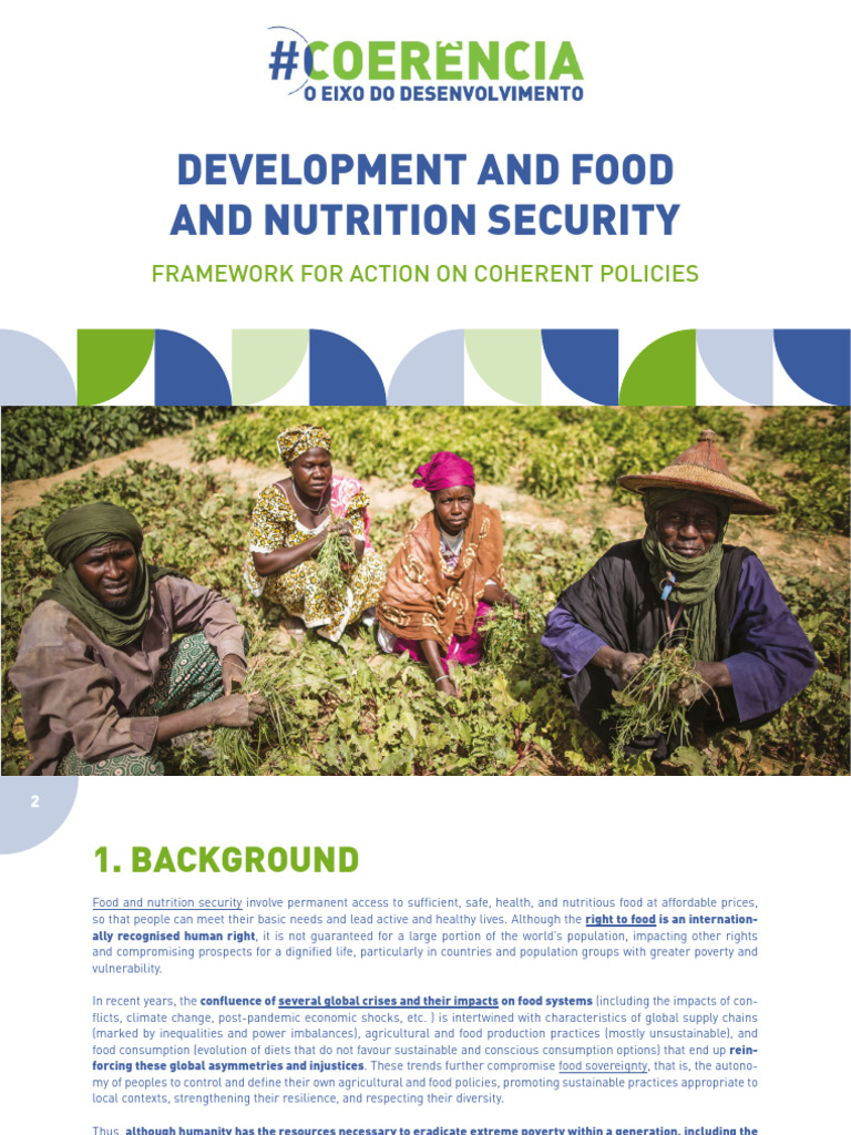 Food Security and Sustainable Policies | PDF | Food Security | Poverty