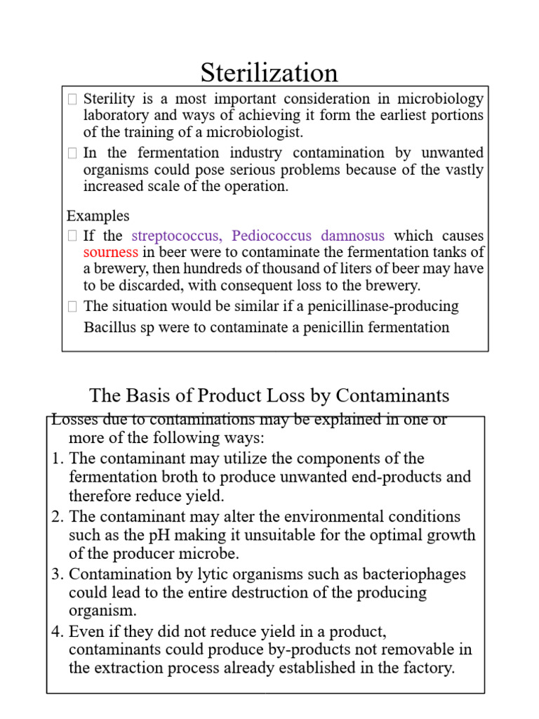Sterilization Methods in Microbiology | PDF | Ultraviolet | Radiation
