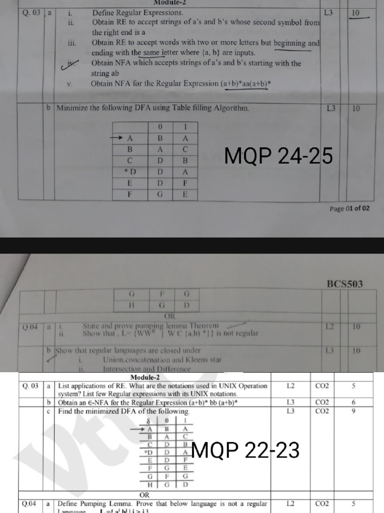 Toc Module 2-1 | PDF