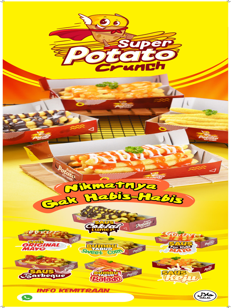 Design Booth Portable Super POTATO X Banner 160 X 60 | PDF