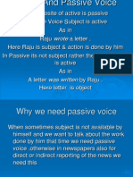 Active Passive Voice