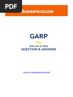 GARP RAI Exam Overview and Details | PDF | Artificial Intelligence ...