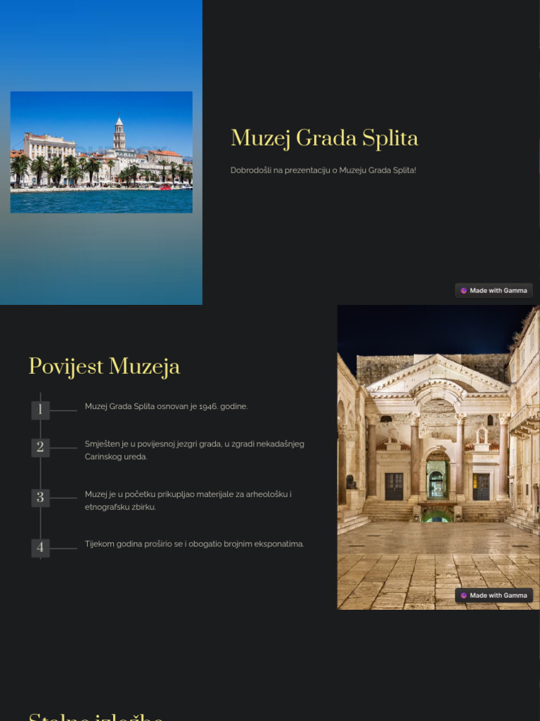 Muzej Grada Splita | PDF