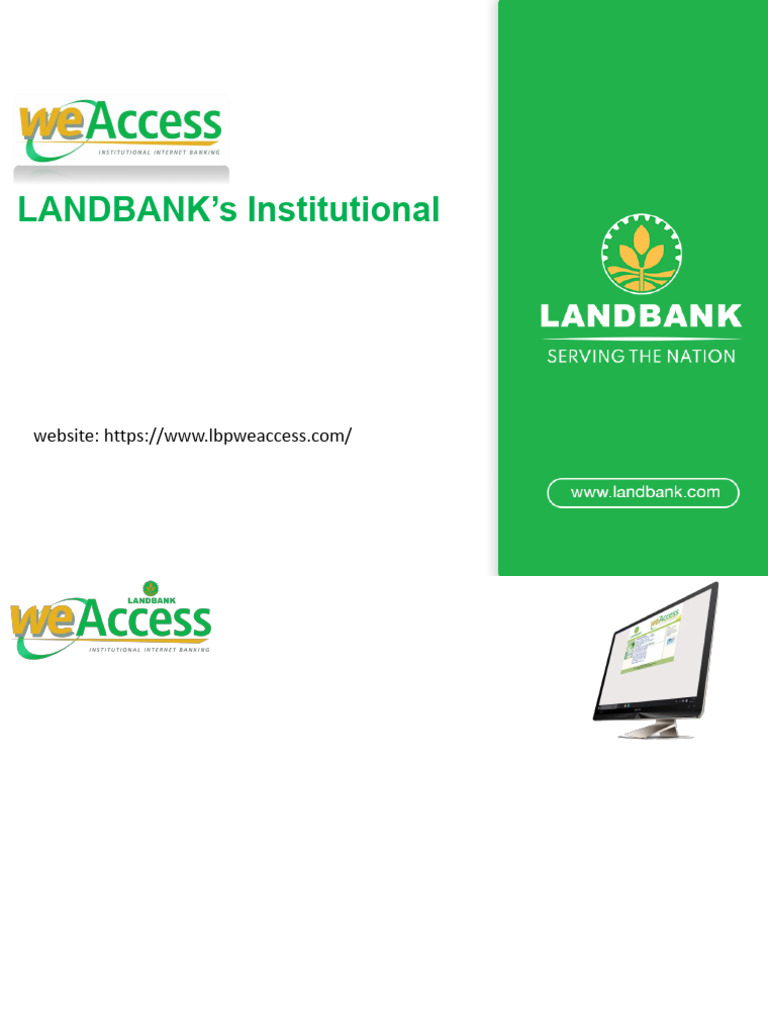 LANDBANK ACIC File Upload Guide | PDF | Banks | Online Banking