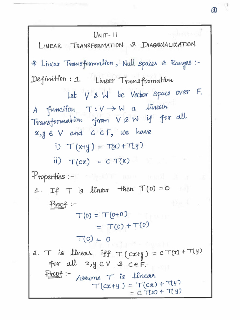LA - Unit 2 | PDF
