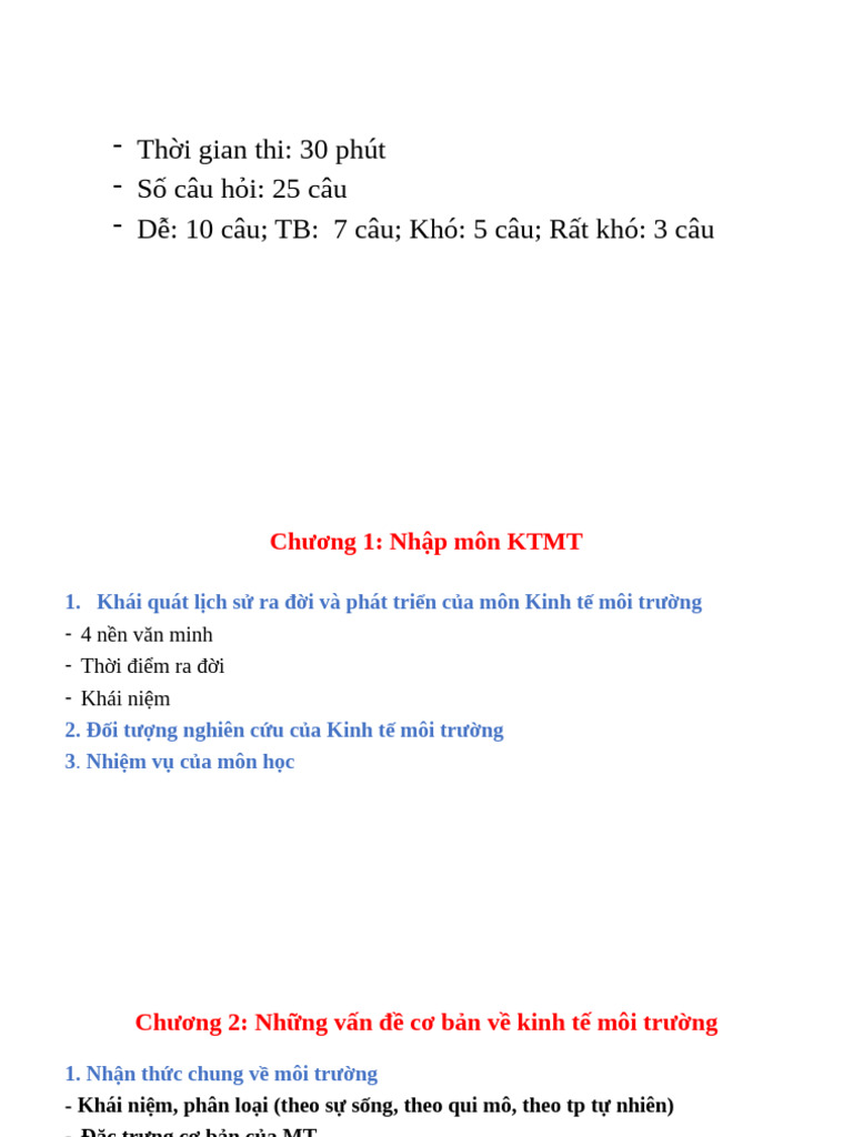 KTMT Ôn tập thi TNM mới | PDF