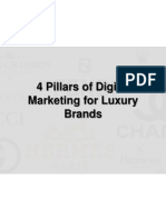 4 Pillars of Digital Marketing for Luxury Brands