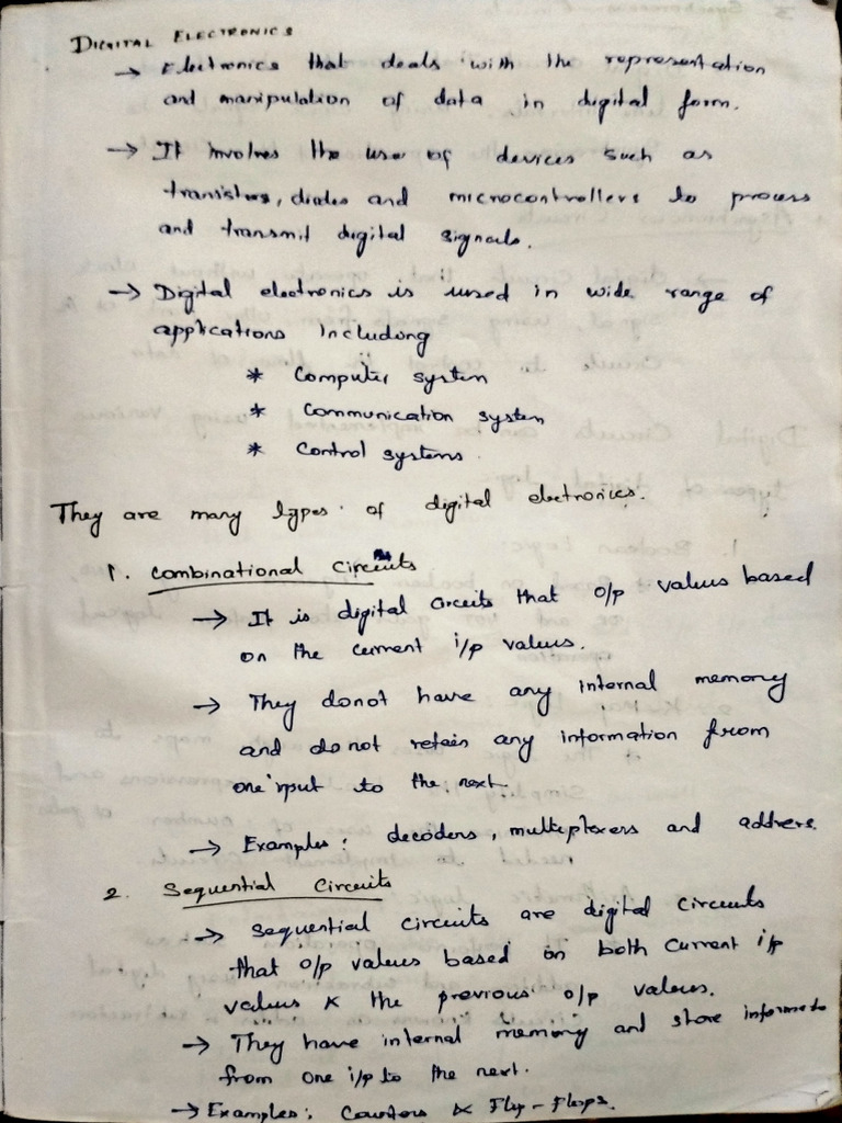 De Notes Unit - 1 | PDF