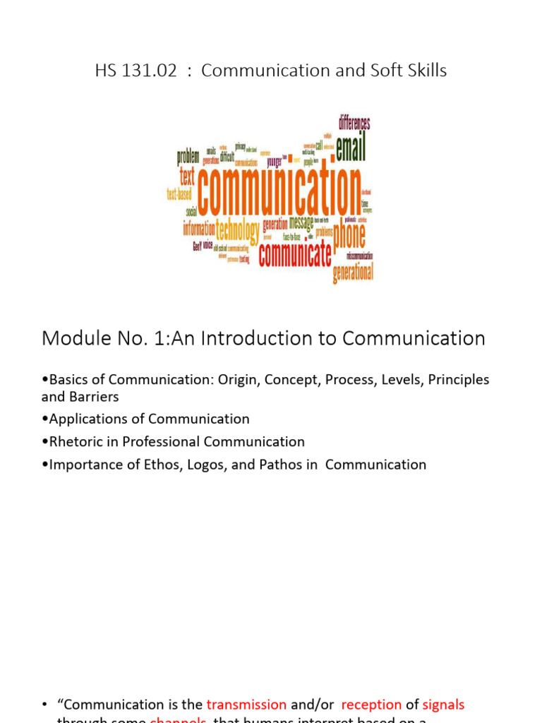 Communication and Soft Skills_all Units_compiled (1) - Copy-1 | PDF ...