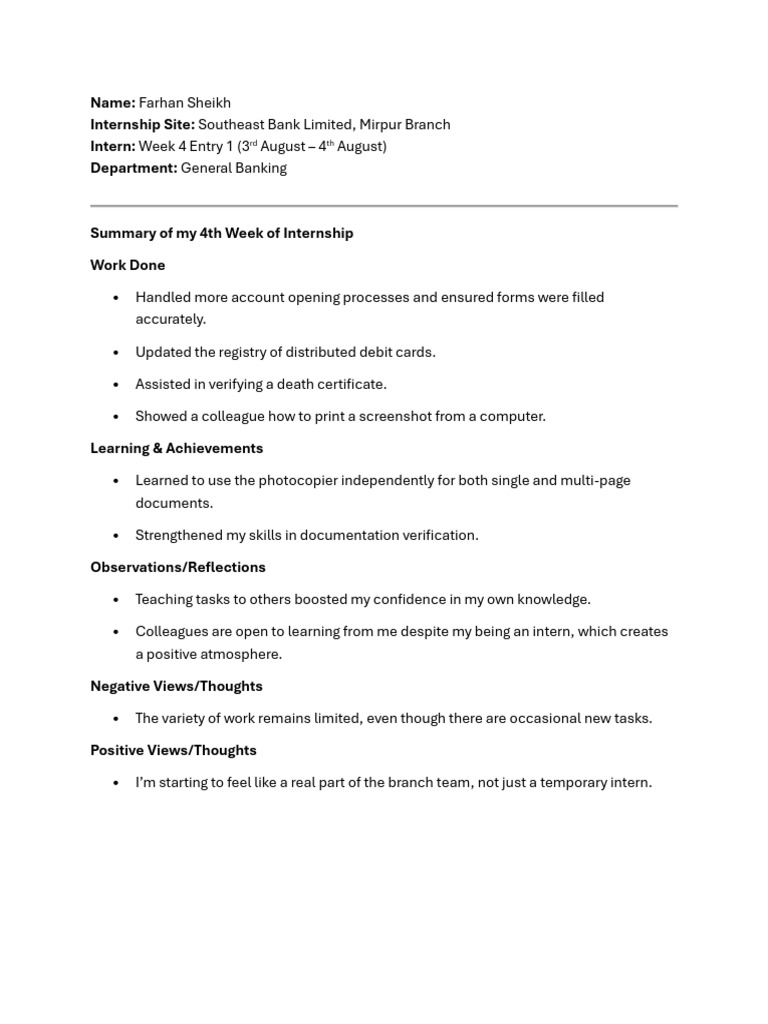 3rd Week Journal Entry Part 1 | PDF