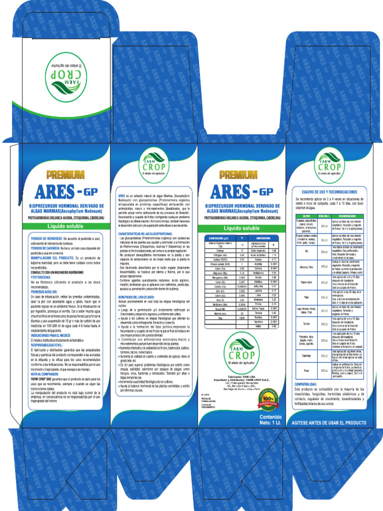 Caja Ares 1L - Ics 11.12 | PDF
