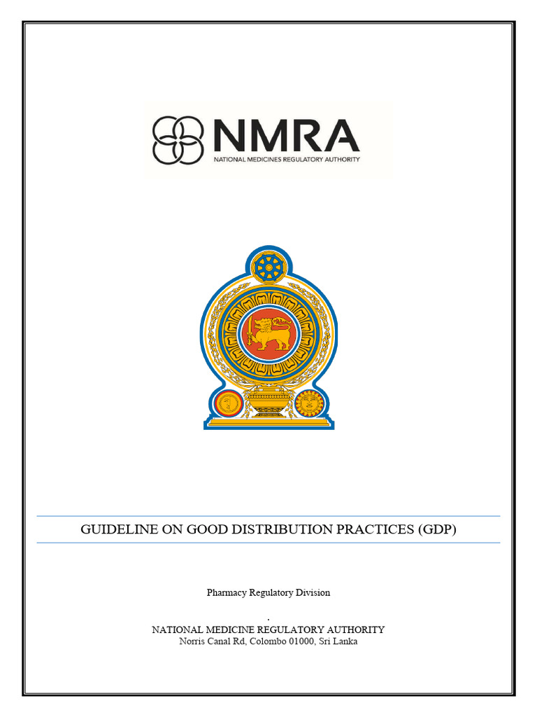 Good Distribution Practices Guideline | PDF | Radioactive Contamination ...