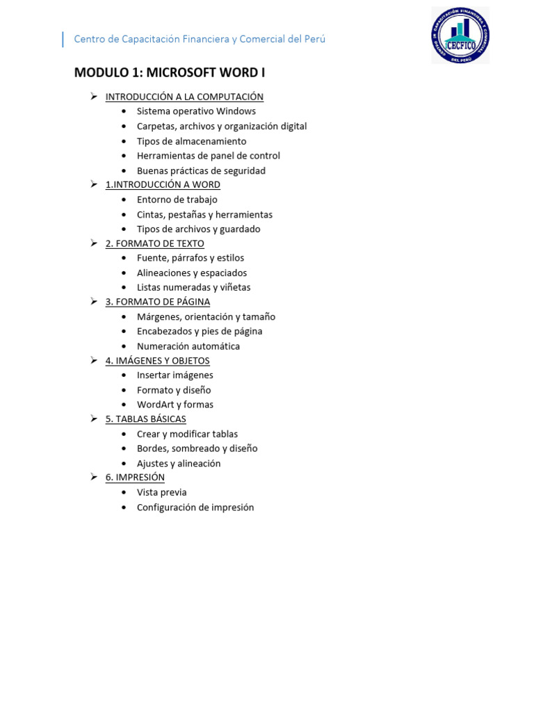 Modulo de Curso Ofimatica P. | PDF | Microsoft Excel | Microsoft PowerPoint