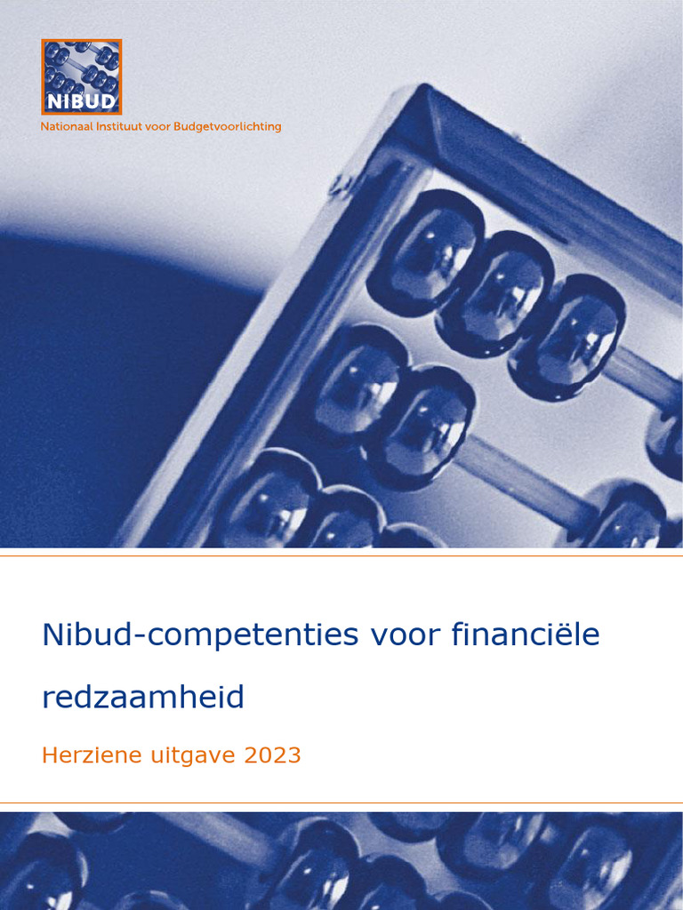 Nibud Competenties 2023 DEF | PDF