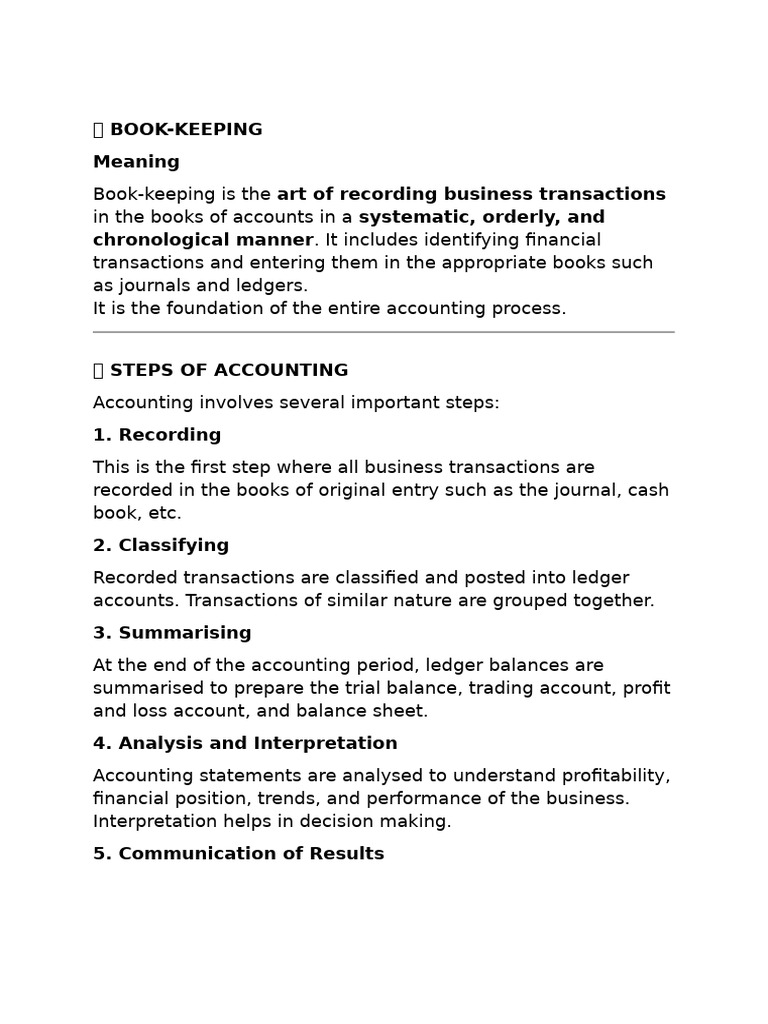 Introduction to Accounts | PDF | Debits And Credits | Valuation (Finance)