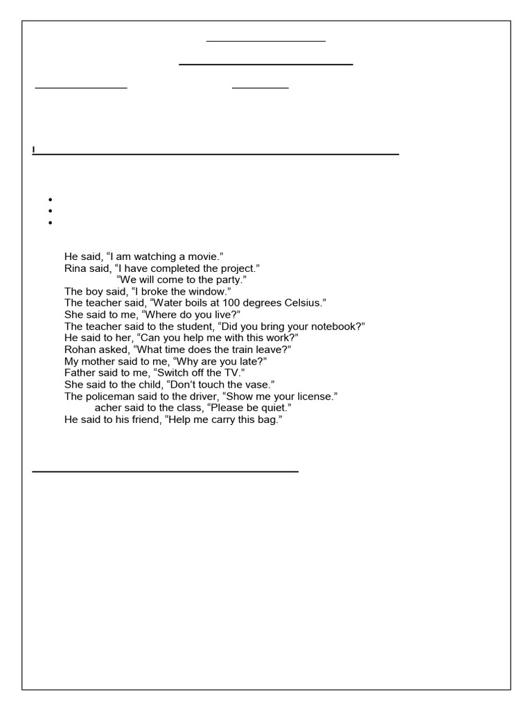 English Grammar Revision Worksheet | PDF | Clause | Linguistic Typology