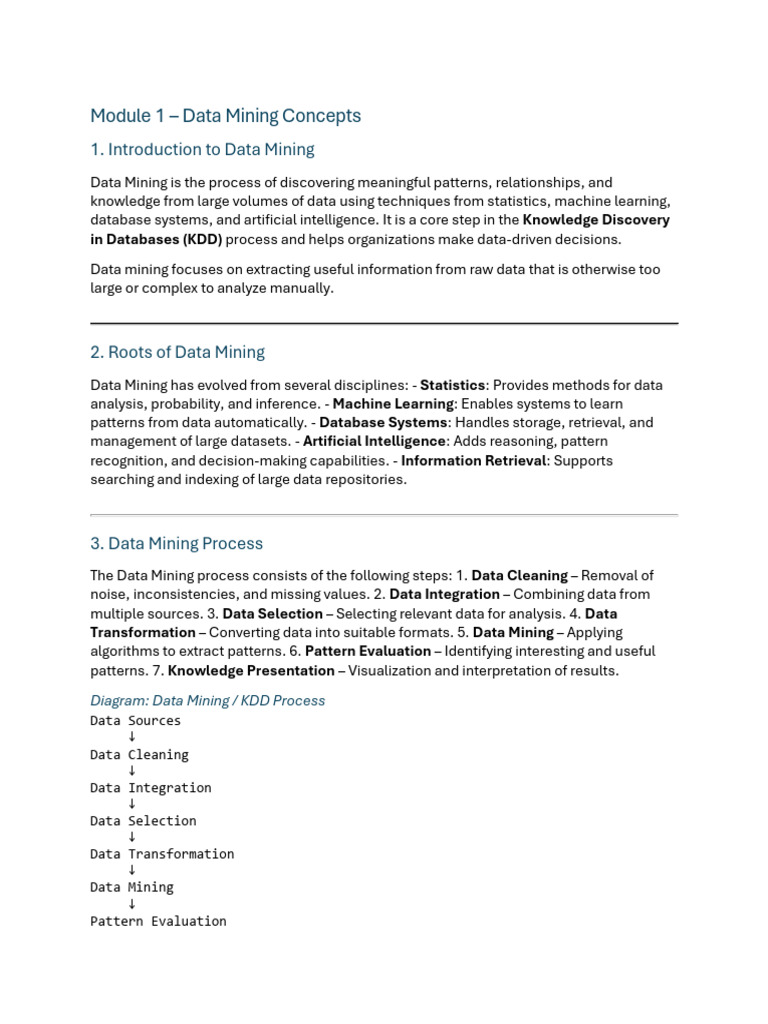 Data Mining Concepts and Processes | PDF | Data Mining | Data