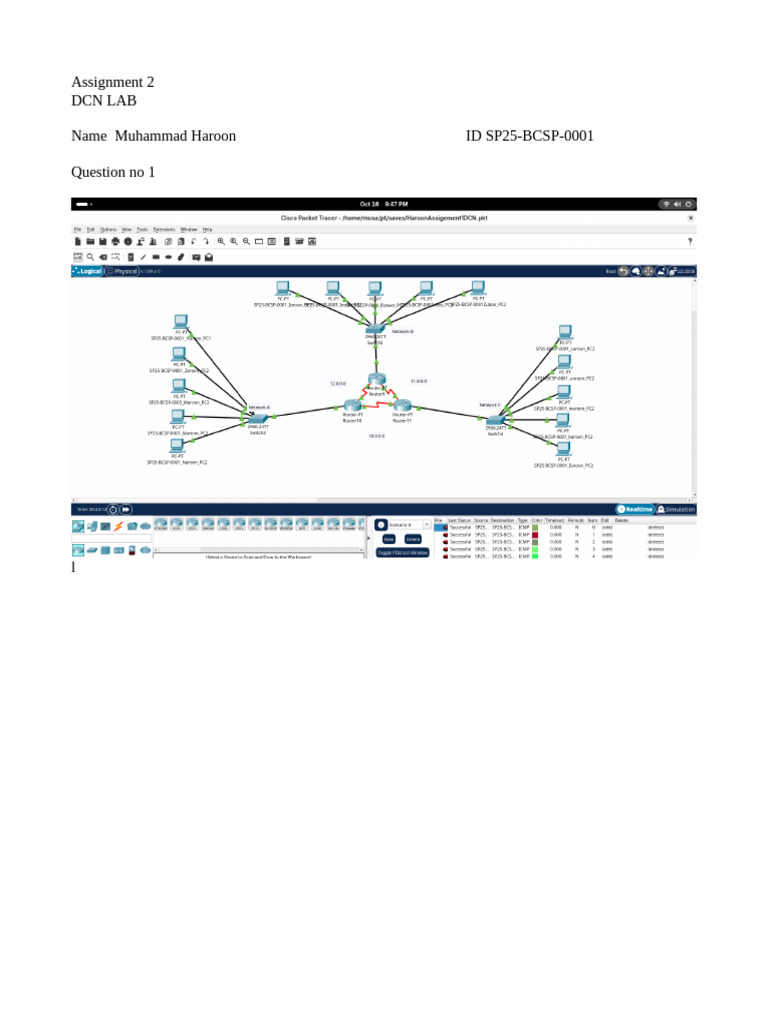 Star Network Setup with DHCP Configuration | PDF