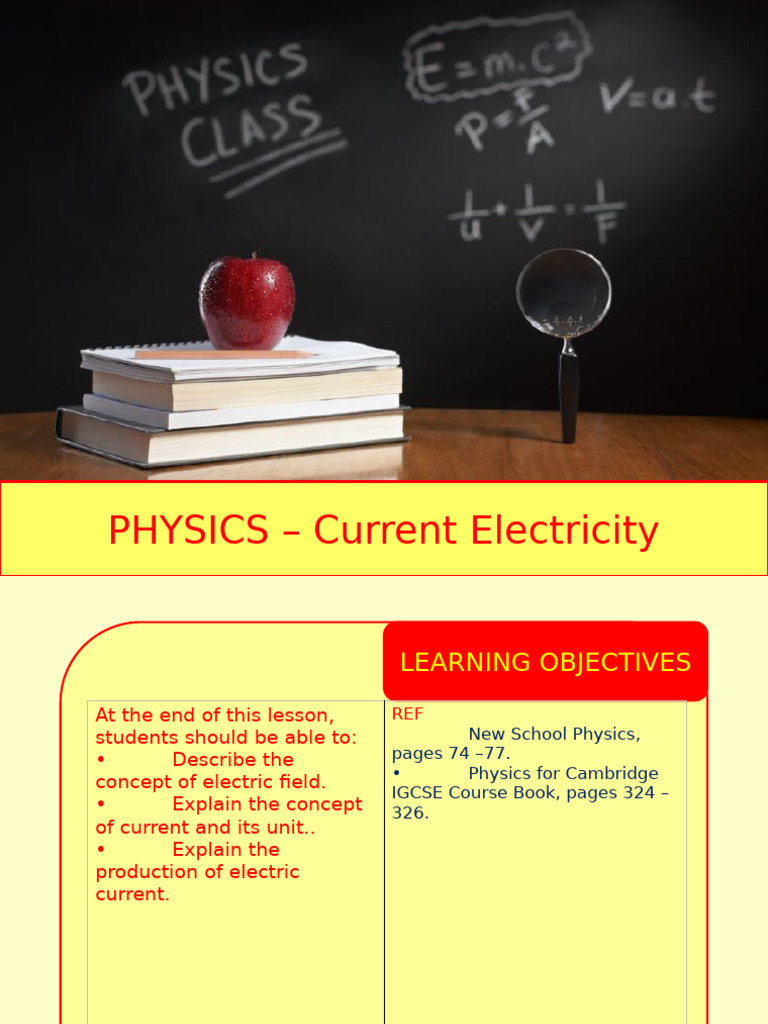 Current Electricity Concepts Explained | PDF | Electric Current | Voltage