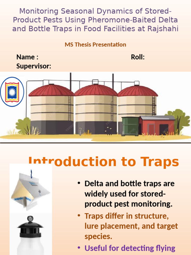 Pest Monitoring with Delta and Bottle Traps | PDF
