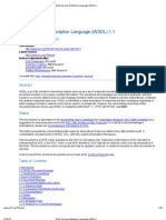 Web Service Definition Language (WSDL)