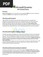 Microsoft Dynamics Training Program (1)
