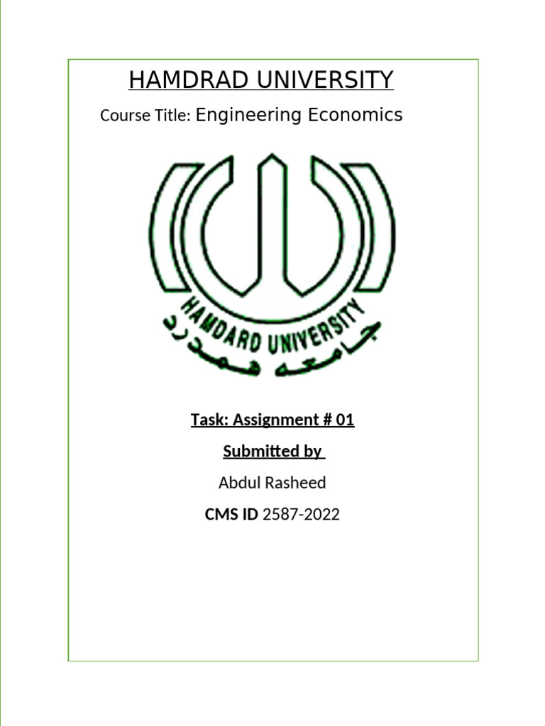 EE Assignment | PDF