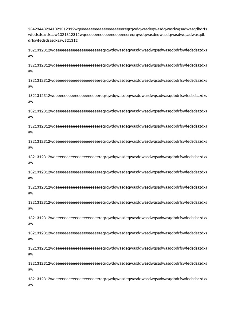 Unique Data String Analysis | PDF