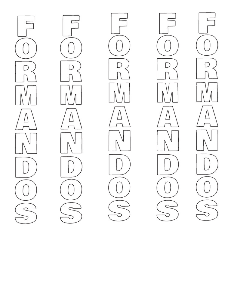 Formandos - Letras - 2 CM | PDF