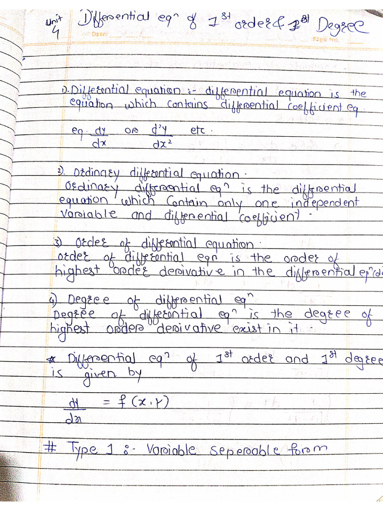 Math - Unit 4 | PDF
