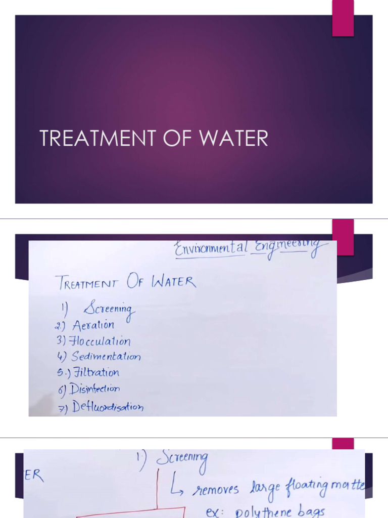 Water Treatment Methods Explained | PDF