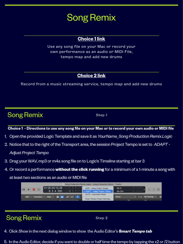 Song Remix | PDF | Computing | Software