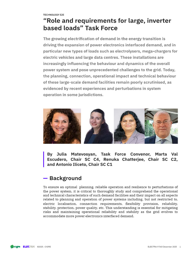 Inverter-Based Loads Impact on Power Grids | PDF | Electrical Grid ...