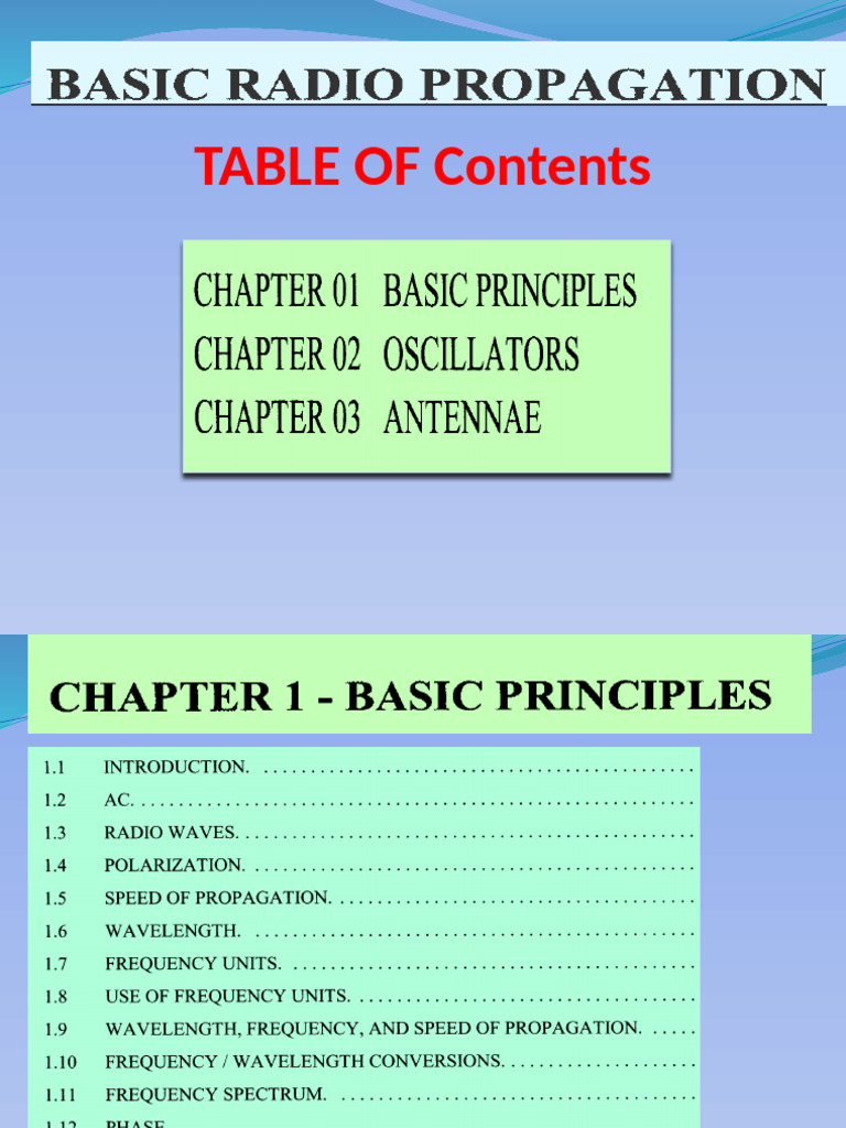 Basic Radio | PDF