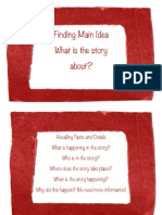 Finding Main Idea What Is The Story About?