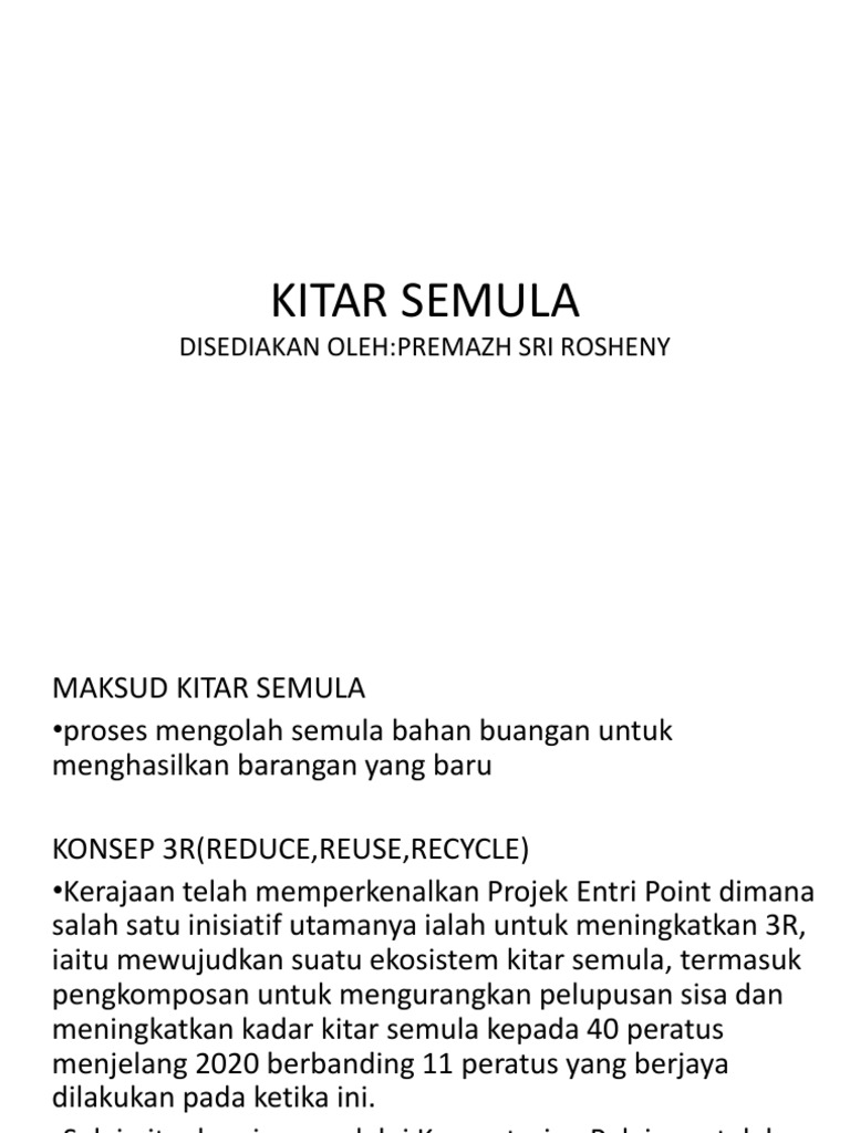 Kitar Semula Pdf