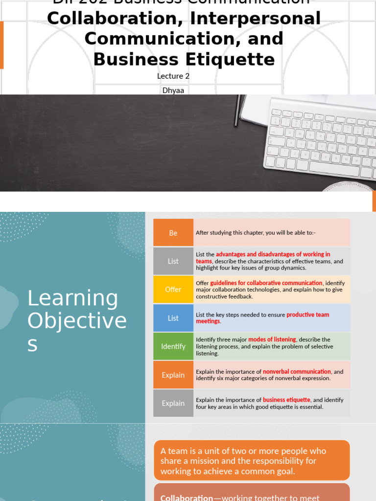 Effective Business Communication Strategies | PDF | Nonverbal ...