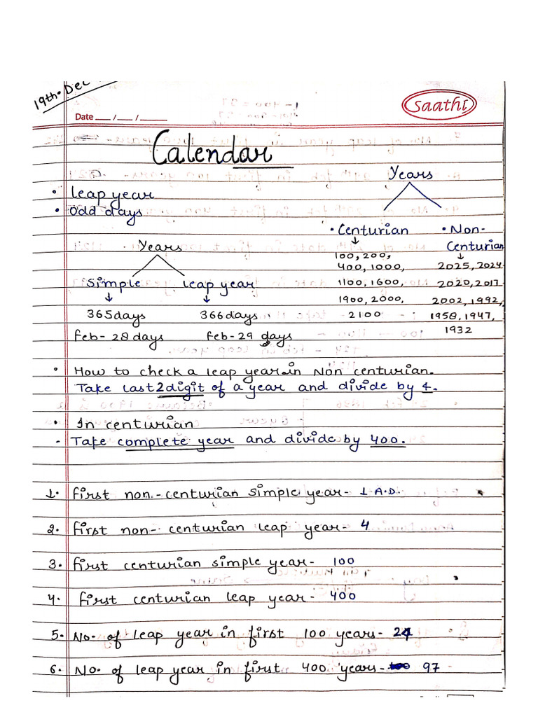 Calendar | PDF