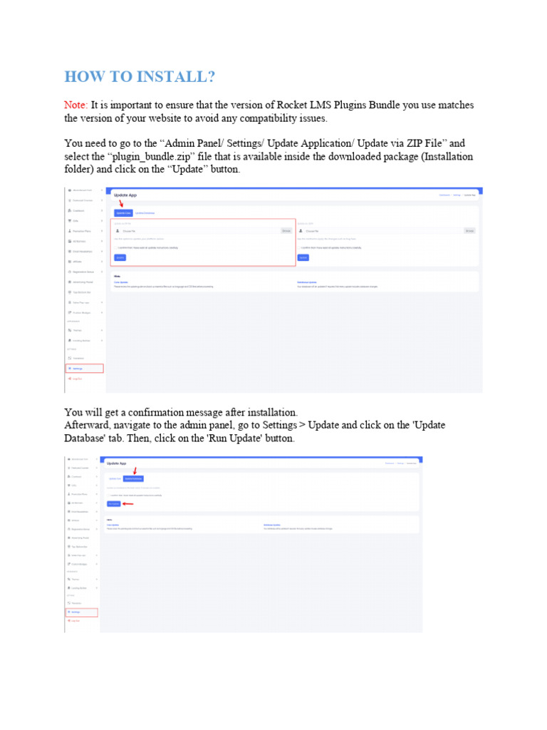 How to Install | PDF