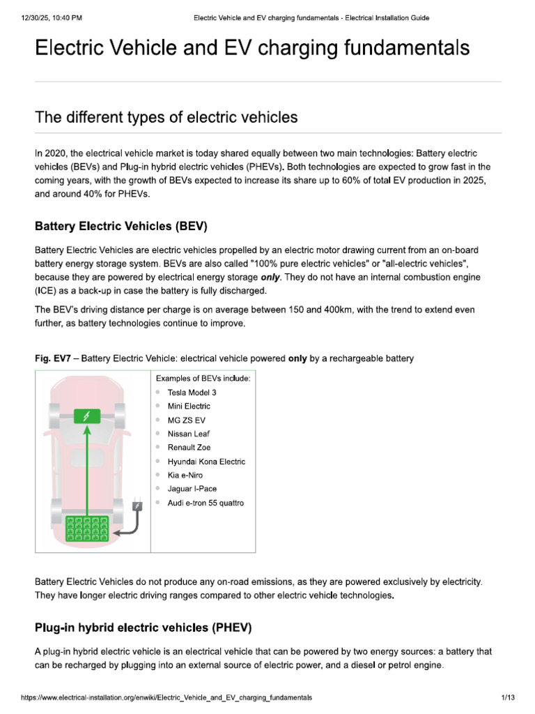 EV Charging | PDF