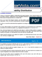 Probability Distribution