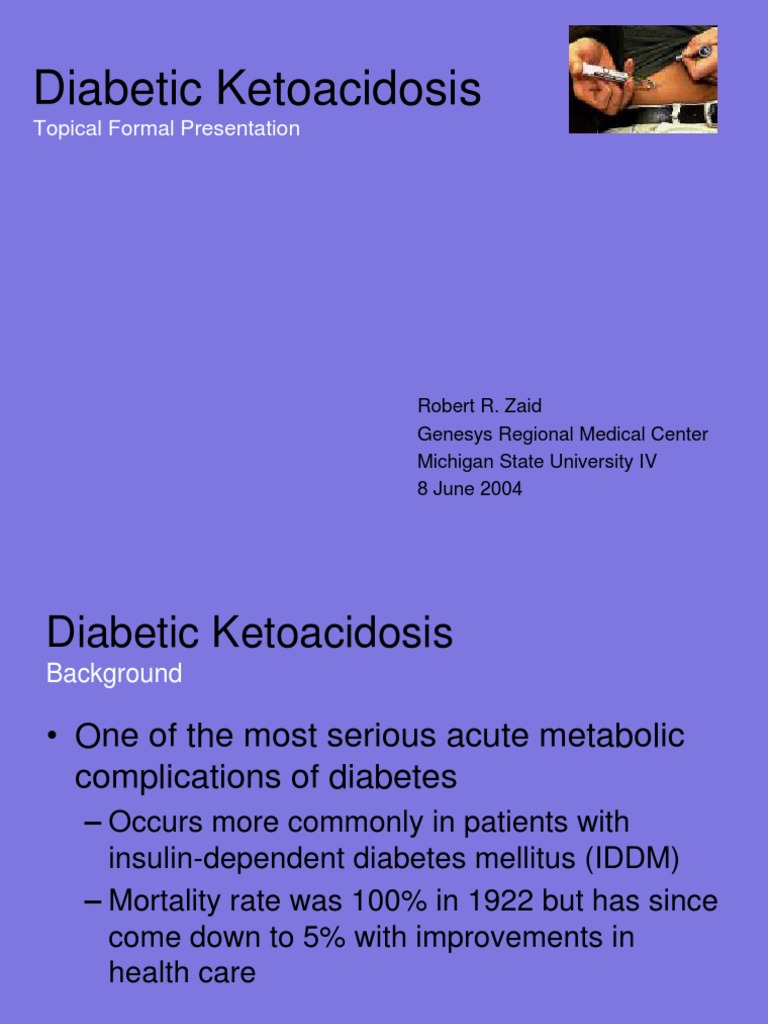 Diabetic Ketoacidosis | PDF | Diabetes | Hyperglycemia