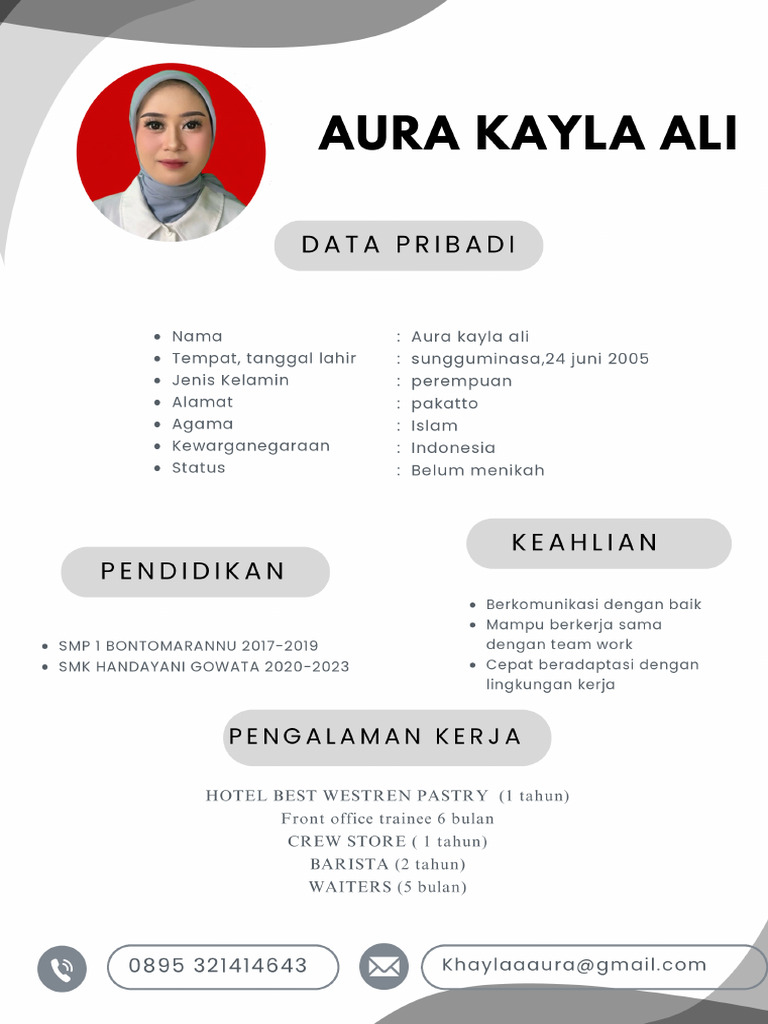 CV Kayla 2 | PDF