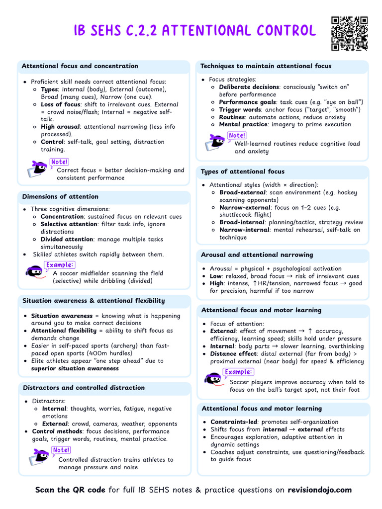 Mastering Attentional Focus in Sports | PDF | Attention | Anxiety