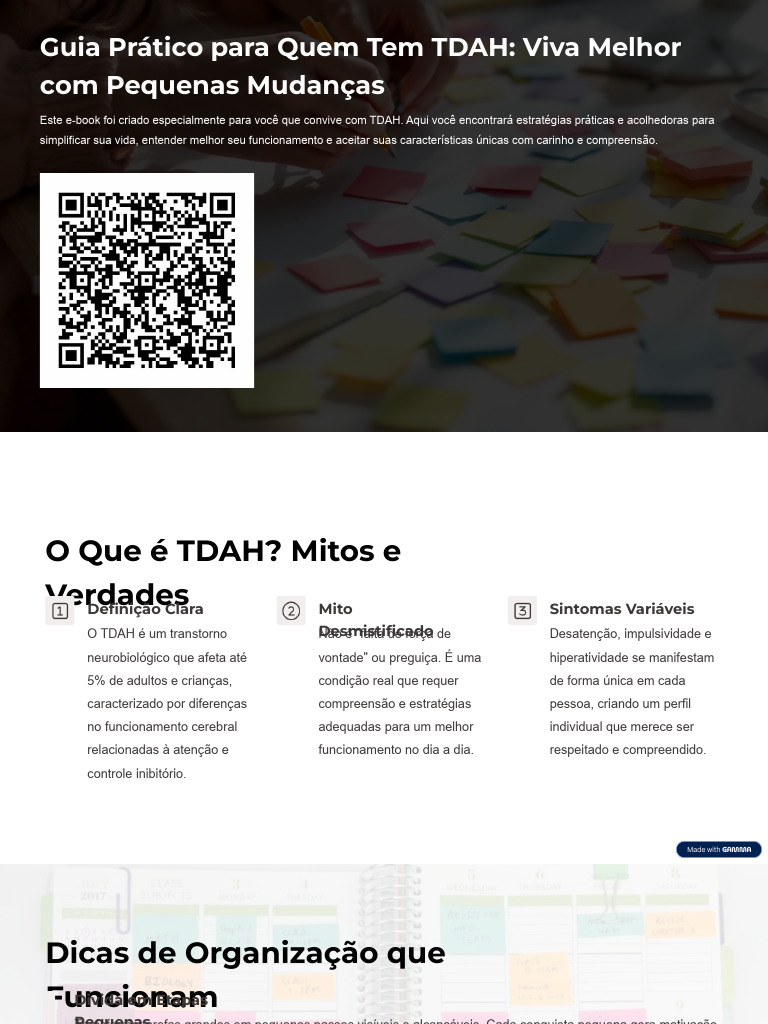 Dicas Práticas para Viver com TDAH | PDF | Transtorno de déficit de ...